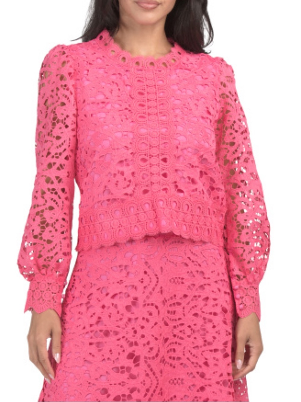 DALIA MACPHEE Lace Top